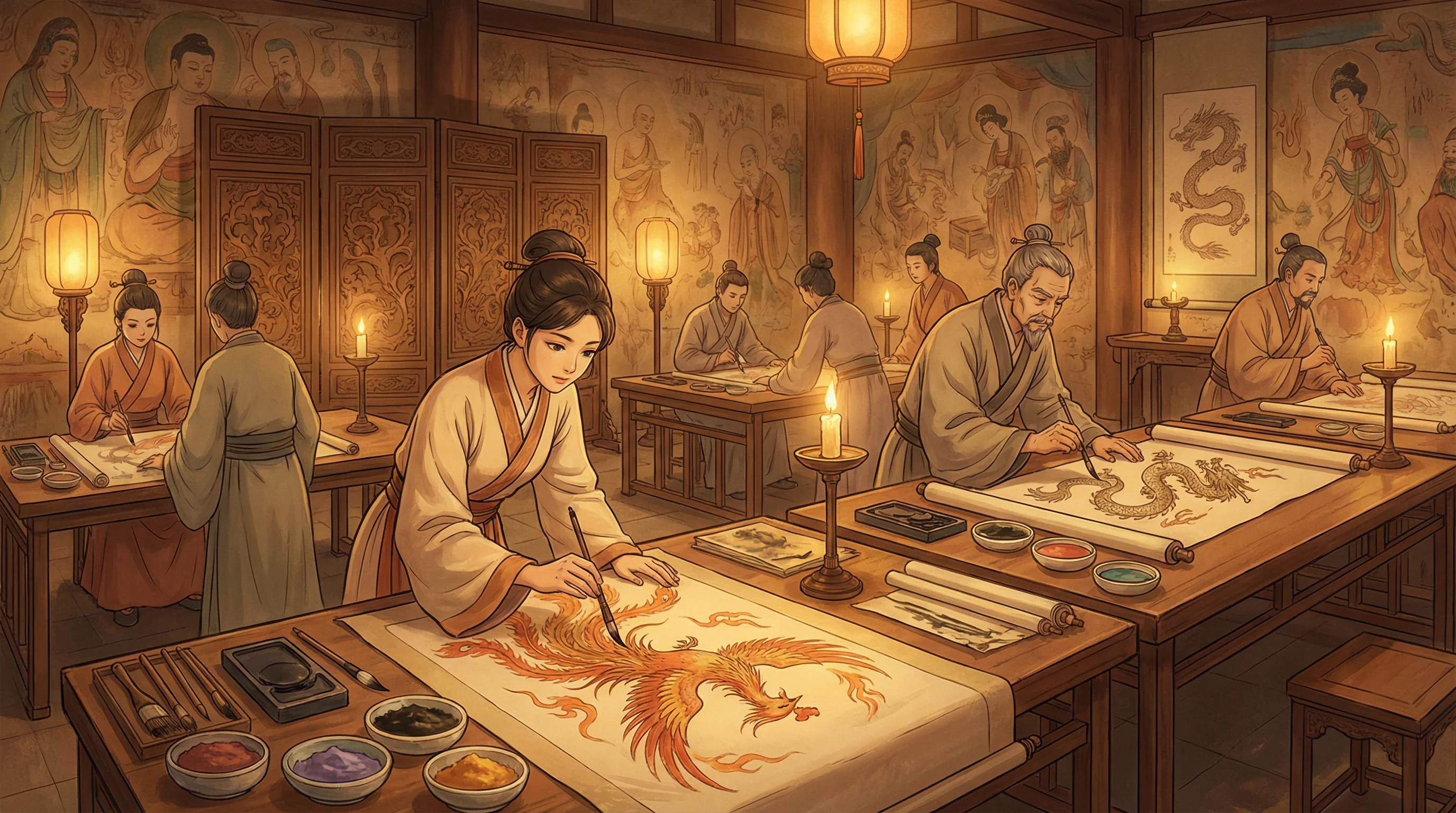 画师入驻 - 夏日重现在线完整观看 国风动漫画师